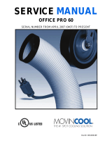 Movincool OFFICEPRO60 Owner's manual