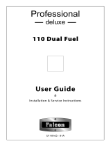 Falcon Classic Deluxe 110 Dual Fuel User Manual & Installation & Service Instructions