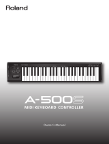 Roland A-500S Owner's manual