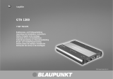 Blaupunkt GTA 1300 Owner's manual