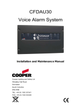 Cooper CFDAU30 Installation and Maintenance Manual