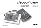 uebe visocor OM50 Instructions For Use Manual