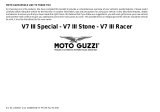 MOTO GUZZI V7 III Racer User manual
