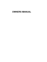 Sherwood RD-6108 Owner's manual