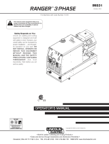 Lincoln Electric Ranger 3-Phase User manual