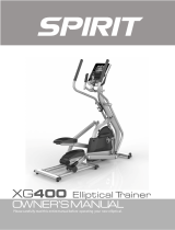 Spirit XG400 e-Glide Trainer Owner's manual