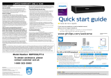 Philips BDP5502/F7 Quick start guide