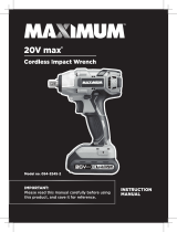 Maximum 20V Max Lithium-Ion  Owner's manual