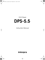 Integra DPS-5.5 User manual