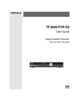 Topfield TF 6000 PVR ES User manual