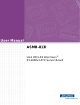 Advantech ASMB-813I Series User manual