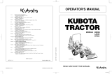 Kubota BT603 User manual