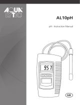 Aqualytic AL10pH User manual