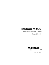 Matrox MXO2 Mini Quick Installation Manual