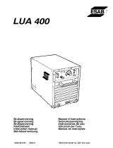 ESAB LUA 400 User manual