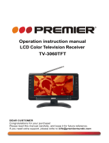 Premier TV-3060TFT User manual