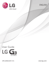LG LGD855.A6PRTN User manual