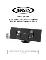 Jensen JMC-180A User manual
