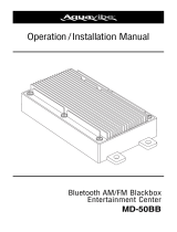 Magnadyne AquaVibe AVMD50BB Installation guide