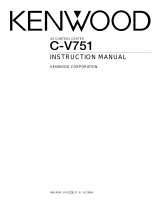 Kenwood C-V751 User manual