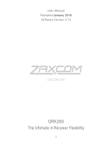 Zaxcom QRX200 User manual