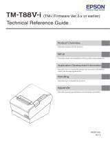 Epson TM-T88V-i with VGA or COM Technical Reference