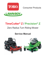 Toro TimeCutter ZS 4200S Riding Mower User manual