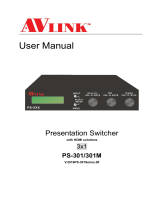 AVLink PS-301M Owner's manual