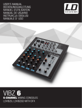 LD Systems VIBZ 6 User manual