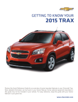 Chevrolet 2015 Trax Reference guide