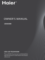 Haier LE32A300 Owner's manual