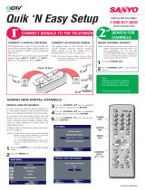 Sanyo DP42545 Quick Start