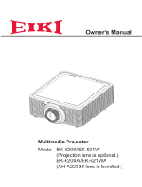 Eiki EK-621W User manual