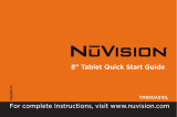 NuVision TM800A520L User manual