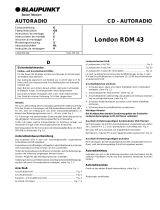 Blaupunkt LONDON RDM42 Owner's manual