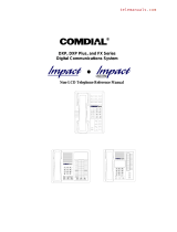 Comdial FX Series Impact SCS Reference guide