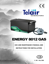 Telair Energy 8012 GAS User manual