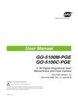JAI GO-5100C-PGE User manual