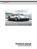 Porsche 2016 911 GT3 Cup 991 Technical Manual