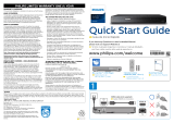 Philips BDP2501/F7 Quick start guide