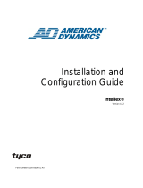 American Dynamics Intellex 4.12 Installation And Configuration Manual