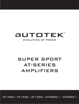Autotek AT1000 User manual