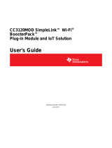 Texas Instruments CC3120MOD SimpleLink™ Wi-Fi® BoosterPack™ Plug-in Module and IoT Solution User guide