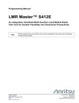 Anritsu LMR Master S412E Programming Manual