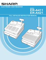Sharp ER-A421 Owner's manual