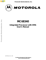 NXP MC68340 User manual