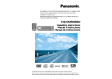 Panasonic CQDVR592U Operating instructions