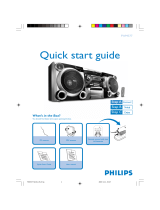 Philips FWM377/05 Quick start guide