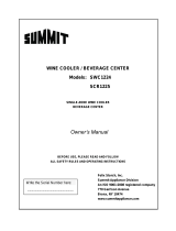 Summit SWC1224BE Owner's manual