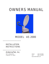 AntennaTek AS 2000 Owner's manual